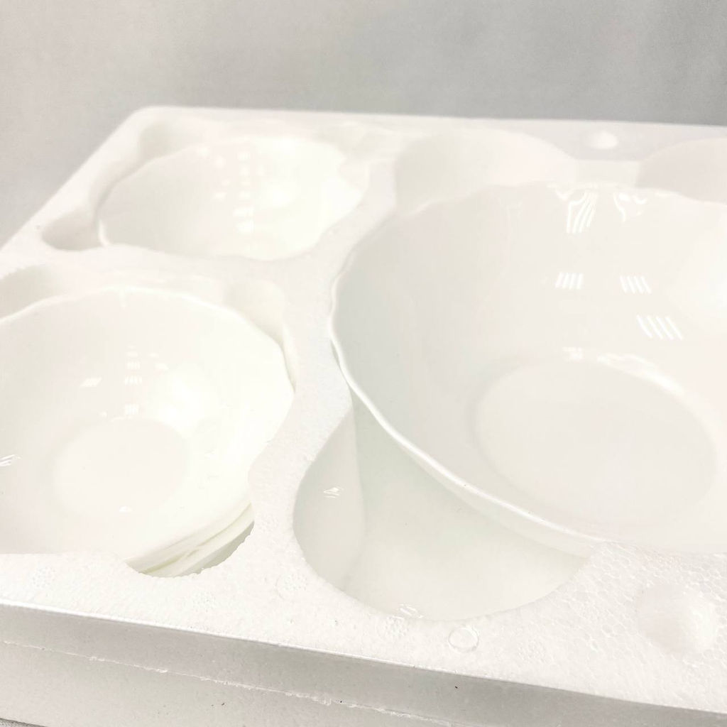 Набор салатников 7 пр. белье стеклокерамика арт. 100б-7с