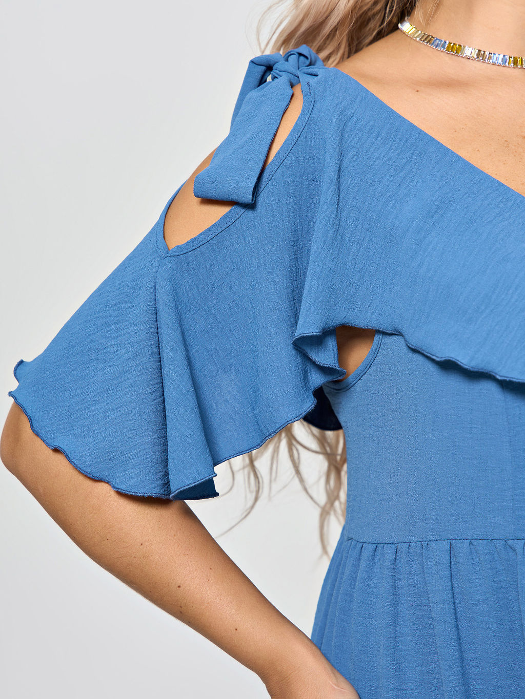 Сарафан 0382-1с джинс - Dora фото 5