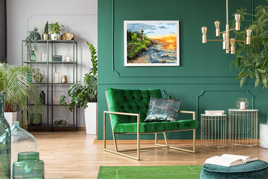 ФРЕЯ PNB/PL-232 Набор для раскрашивания по номерам 50 х 40 см Маяк на закате  фото 3