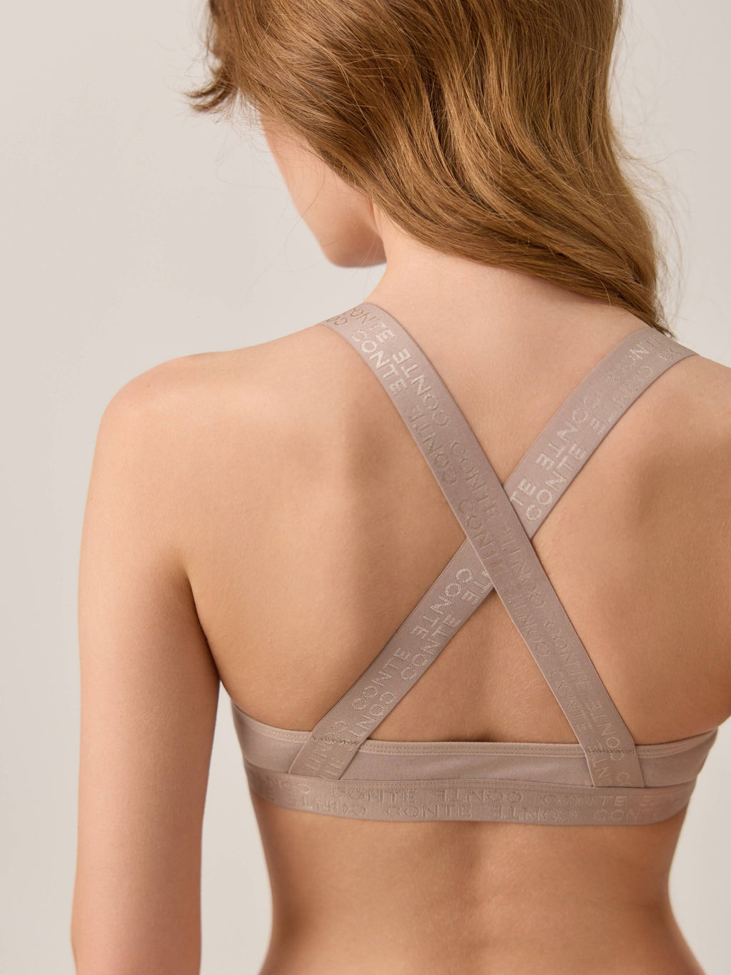 CONTE FLEXIBLE LBE 2235 Бюстье из бамбука с фигурным вырезом cappuccino - Conte elegant фото 2