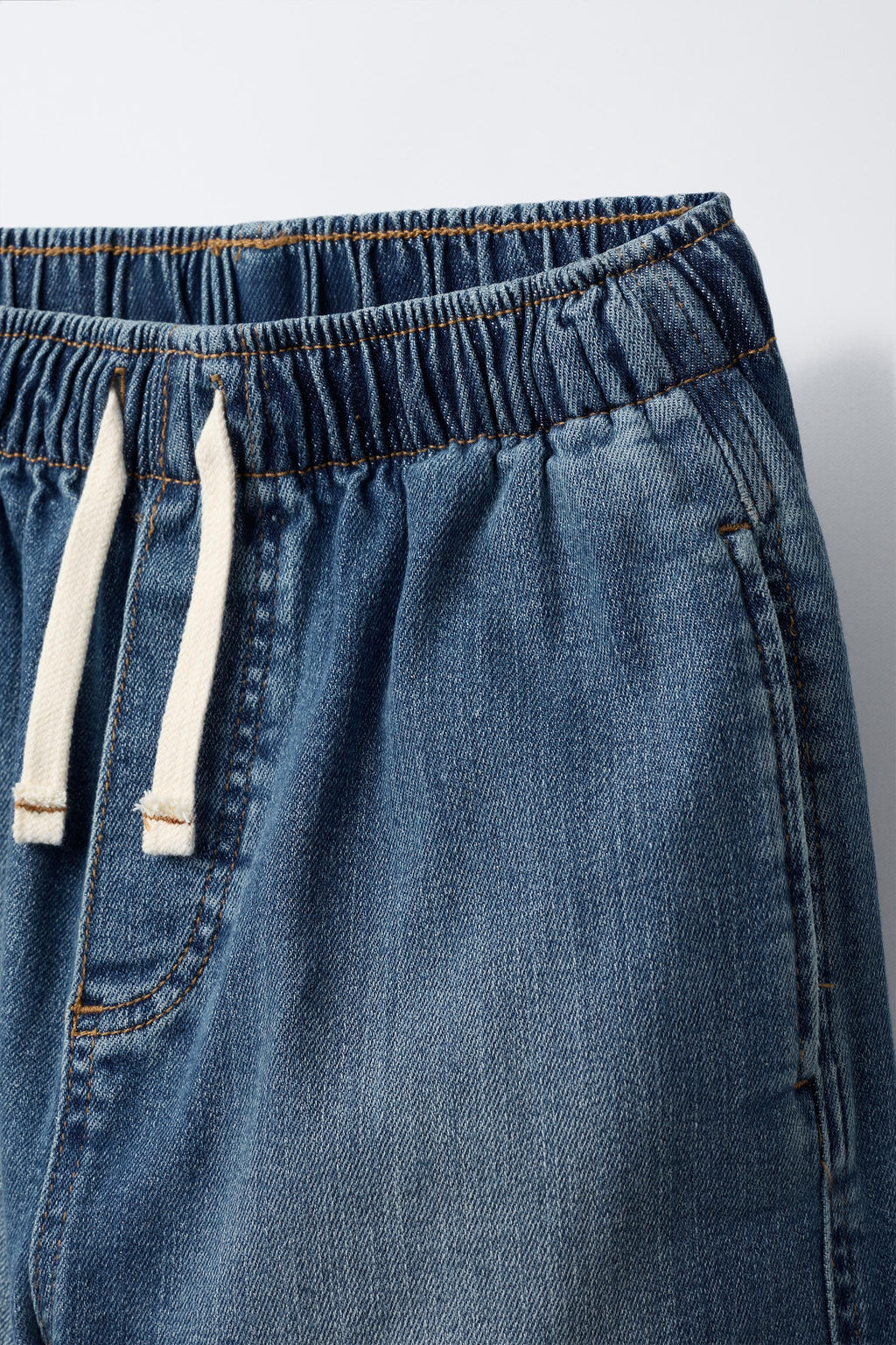 DENIM CARGO JOGGERS - Zara фото 3