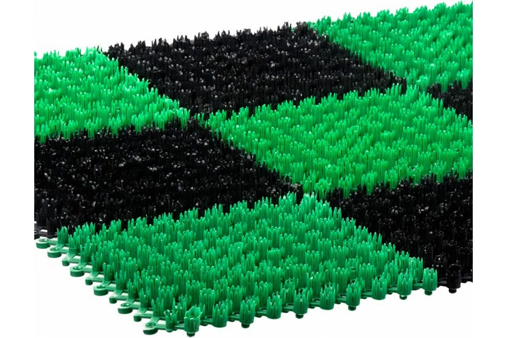 Коврик ТРАВКА 42*56 см, черно-зеленый арт. 23001 - Полимербыт фото 2