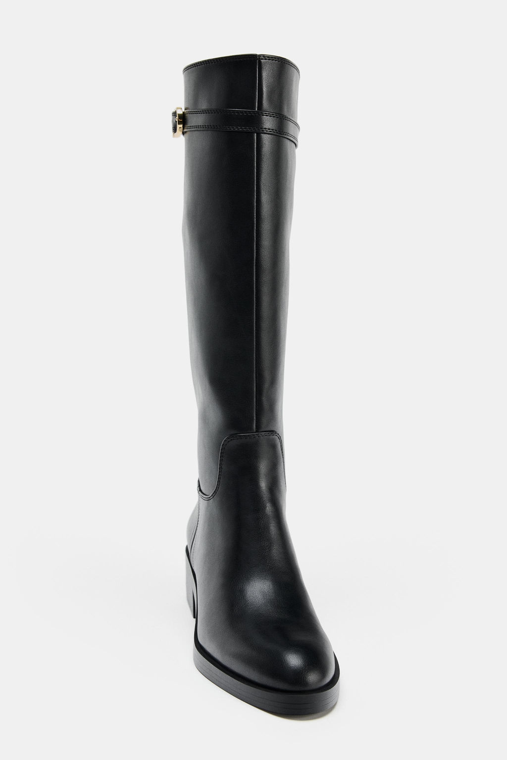 EQUESTRIAN BUCKLE BOOTS - Zara фото 5