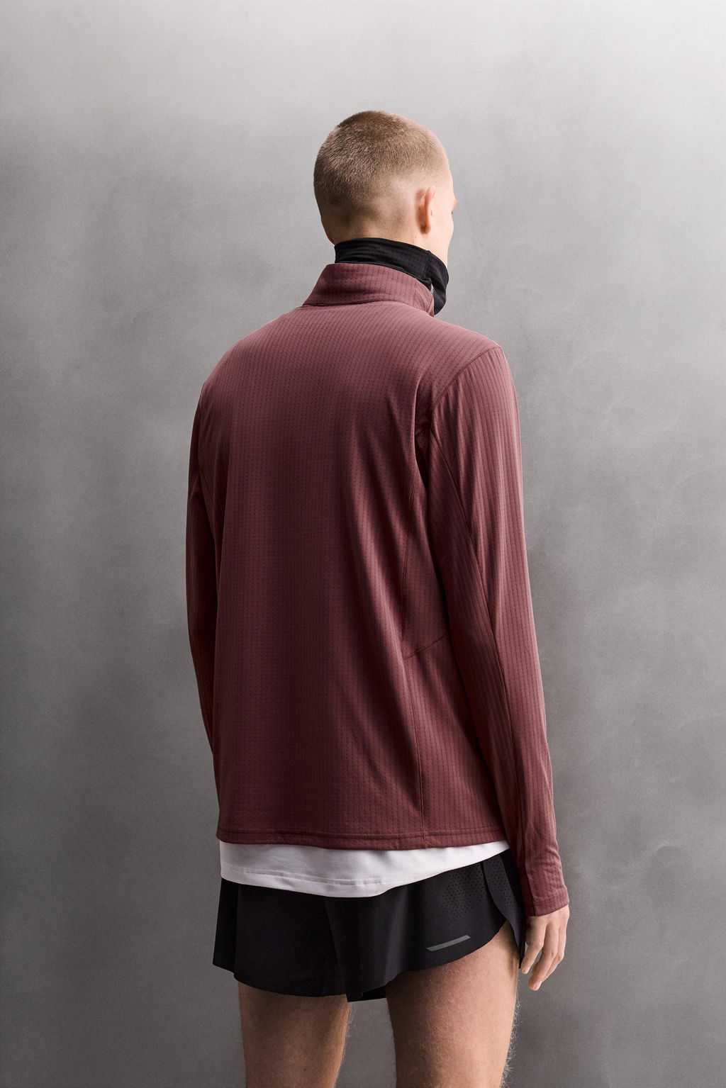 QUARTER-ZIP SWEATSHIRT WITH COMBINED POCKET - Zara фото 3