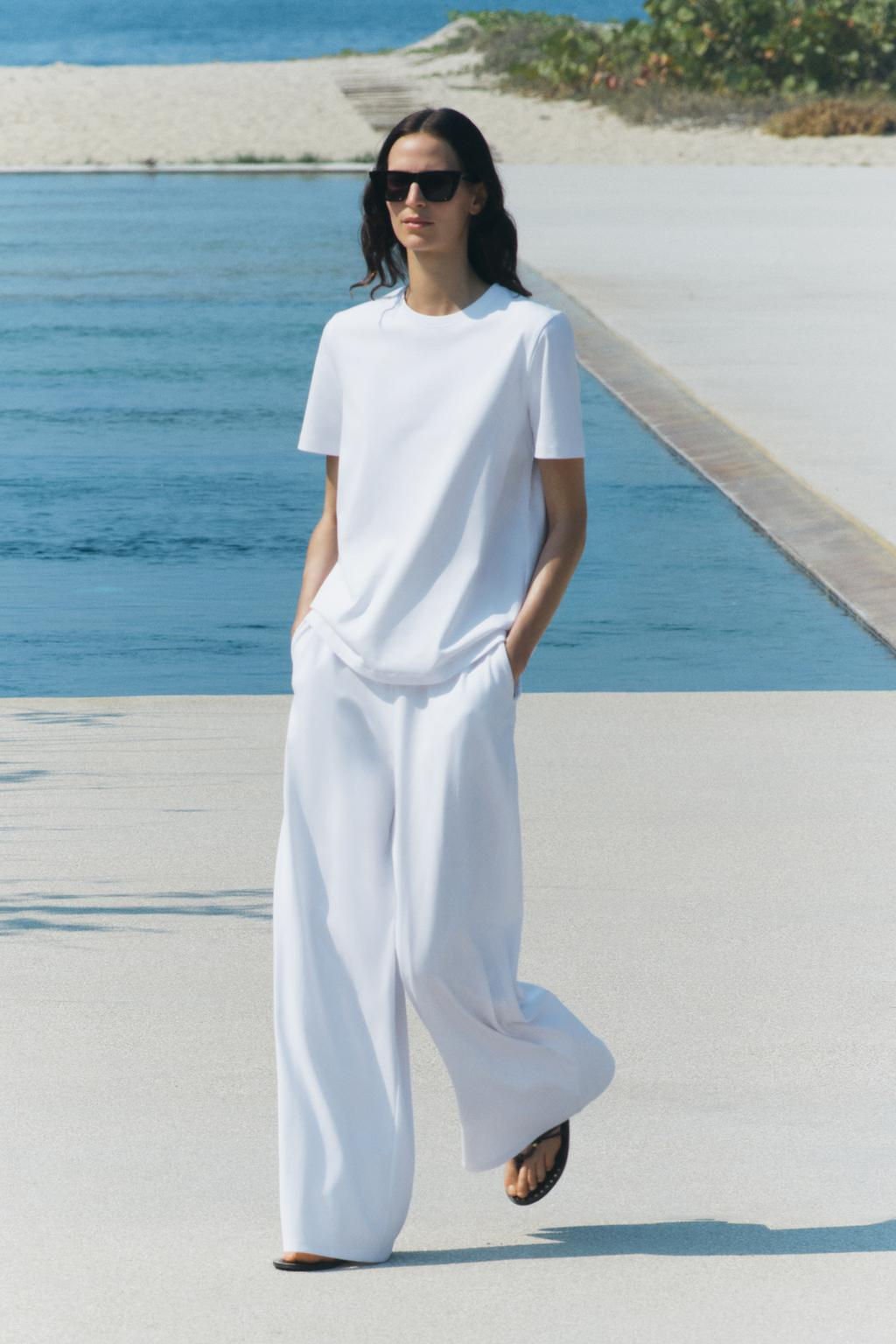 HEAVY COTTON T-SHIRT - Zara фото 33