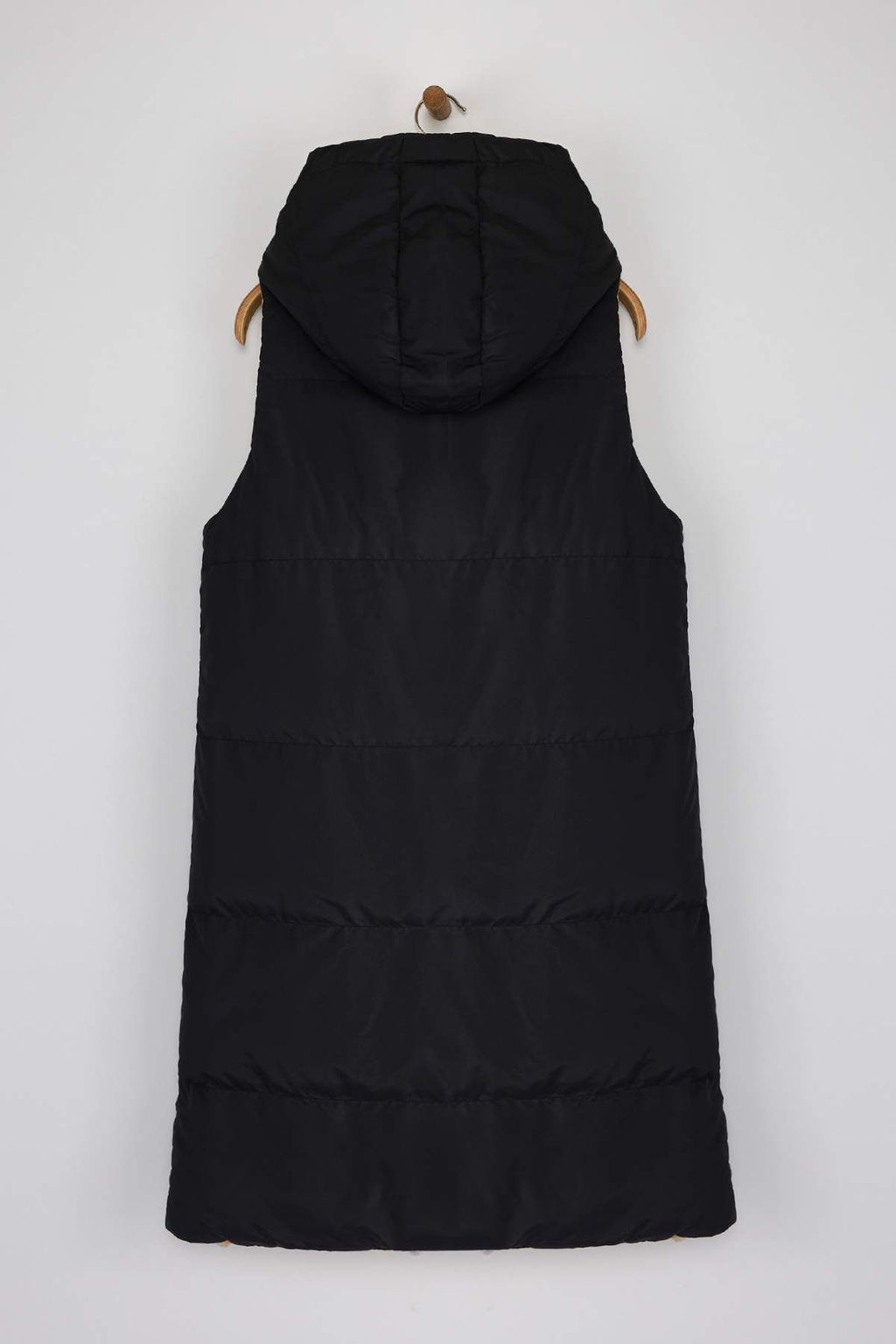 Trendyolmilla Siyah-Vizon Regular Yelek TWOAW25YE00109 фото 7