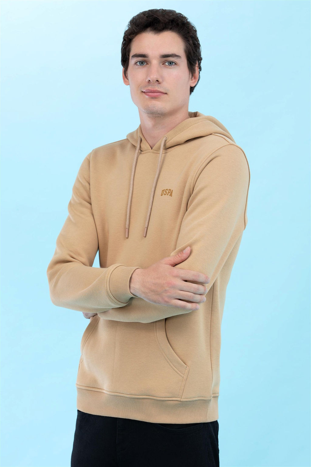 U. S. Polo Assn Базовая толстовка с капюшоном Sand - U.s. polo assn фото 7