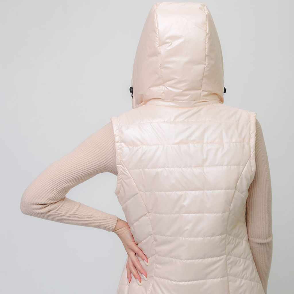 RODOS Жилет женский демисезон М-249 Светло-розовый  фото 33