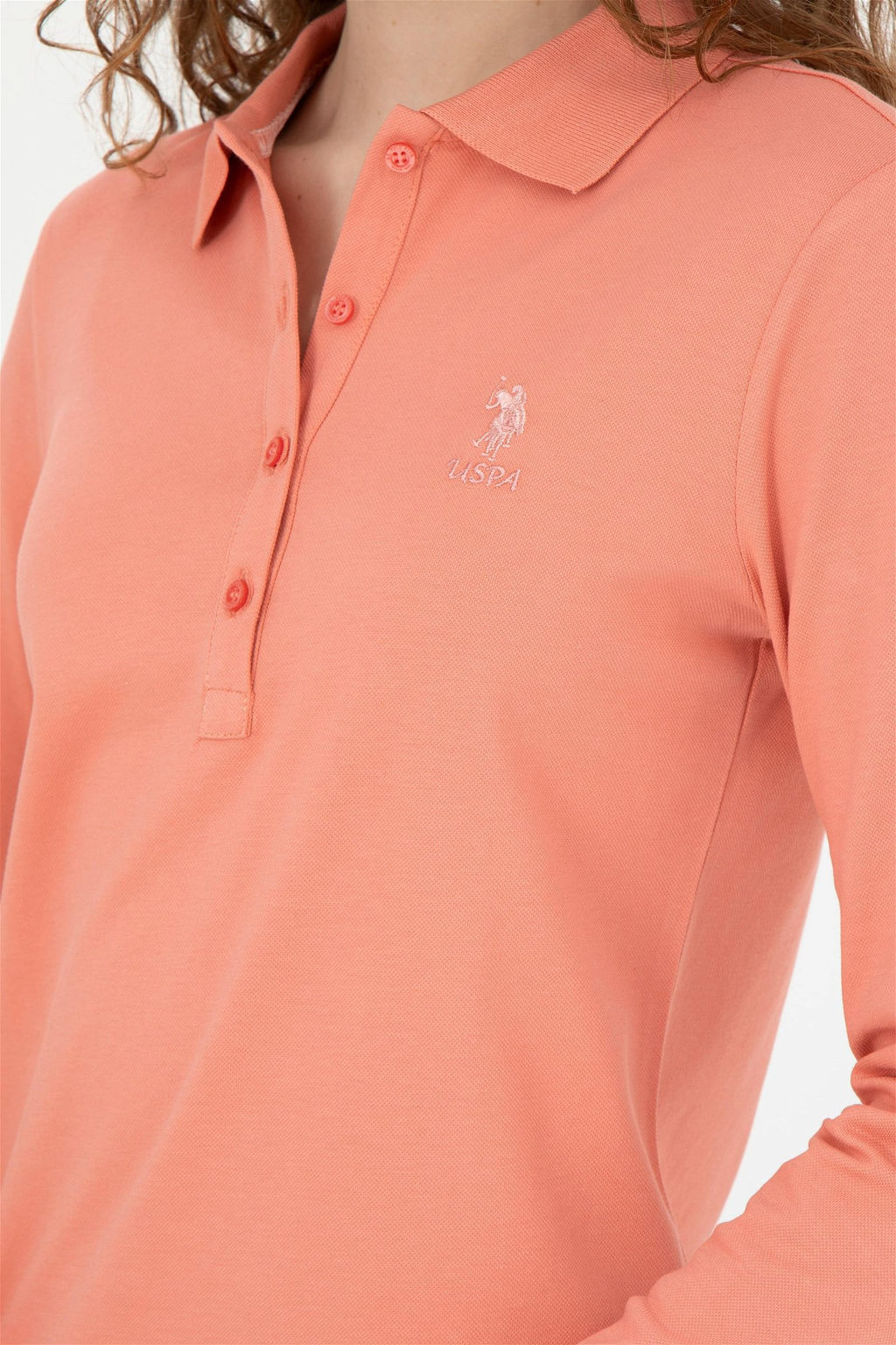 Женский базовый свитшот Salmon - U.s. polo assn фото 7