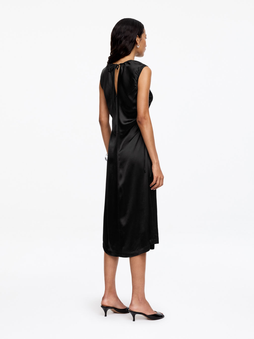 Vestido de sat?n - H&m фото 7