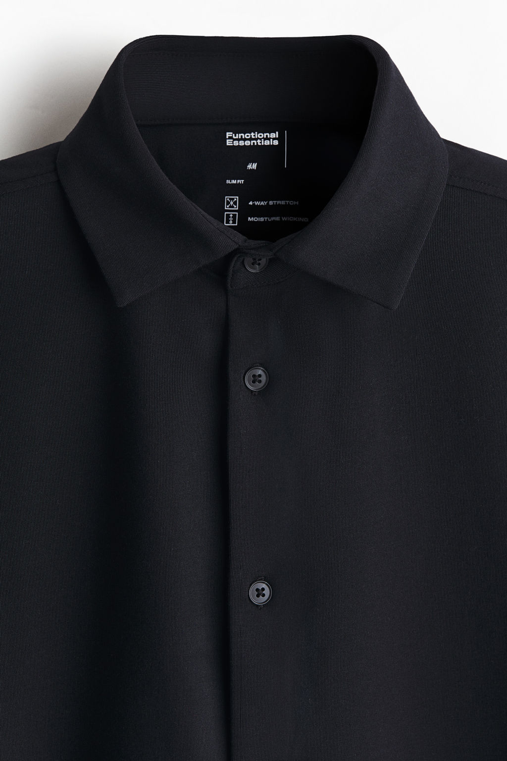 Camisa Four-way stretch Slim Fit - H&m фото 6
