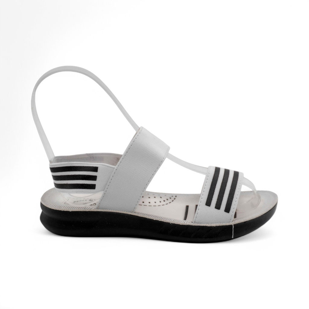 Босоножки ОК30-55 бело черные - Ирина фото 2