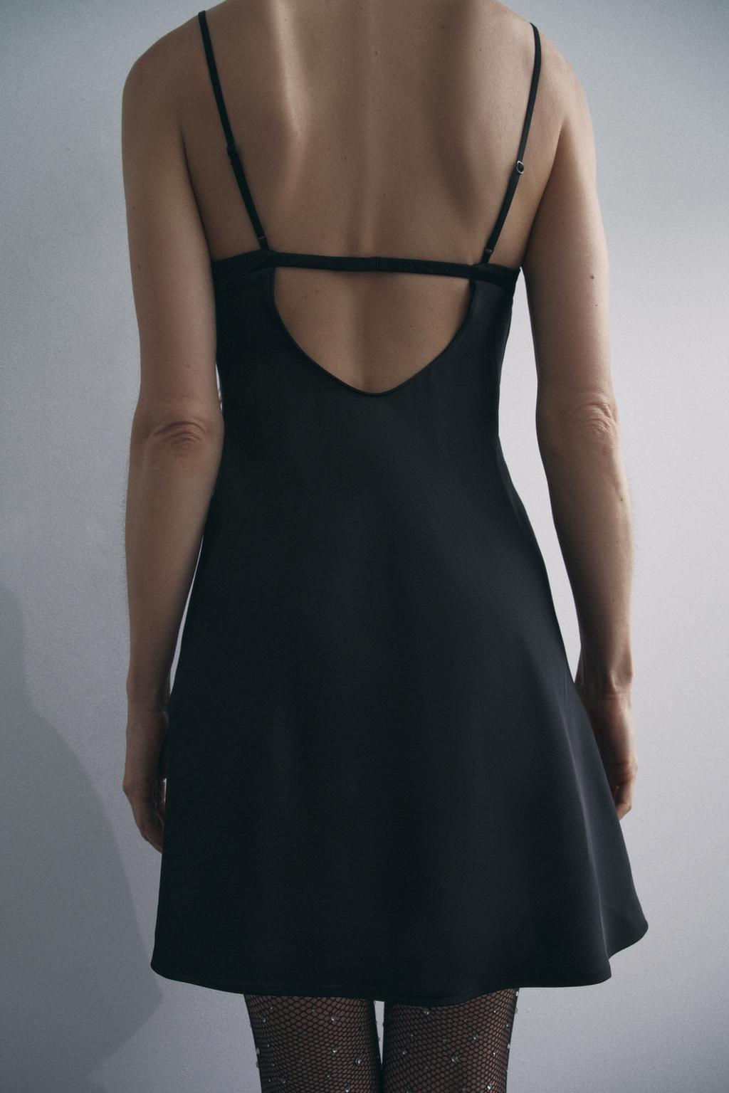 SHORT DRESS WITH HOOPS - Zara фото 3