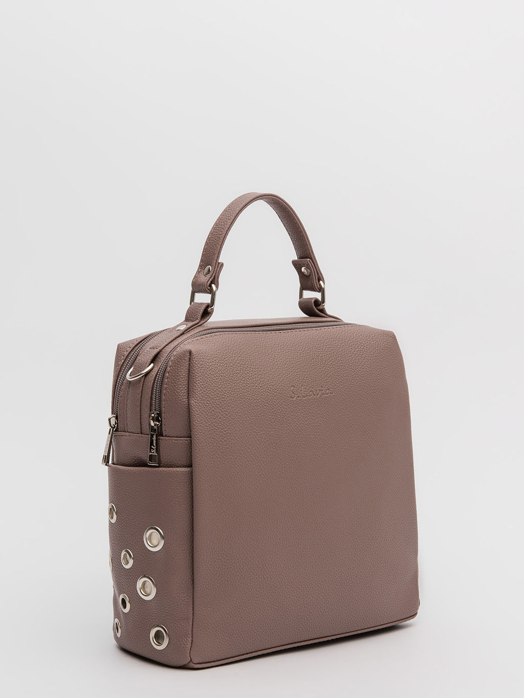 Темно-бежевый рюкзак S.Lavia  фото 13