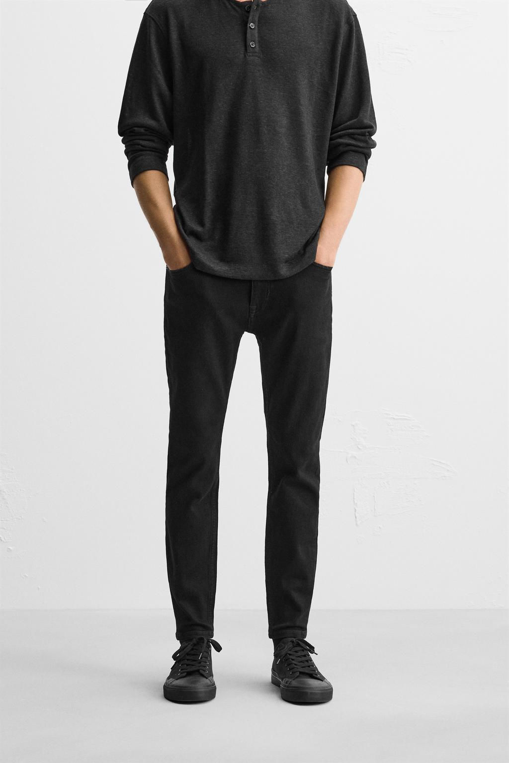 CROPPED SKINNY FIT JEANS - Zara фото 30