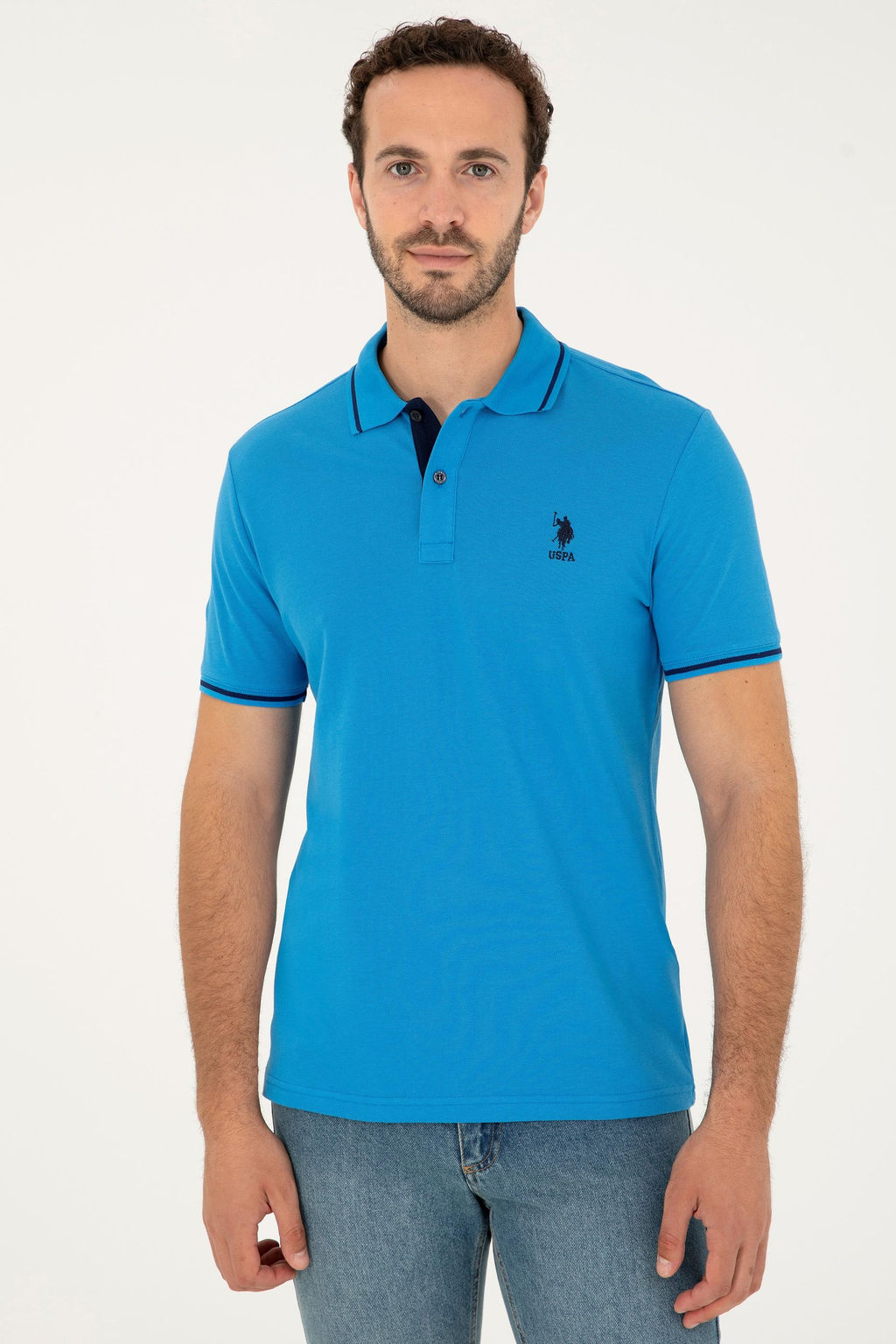 Мужская базовая футболка Saks Неожиданная скидка в корзине - U.s. polo assn фото 3
