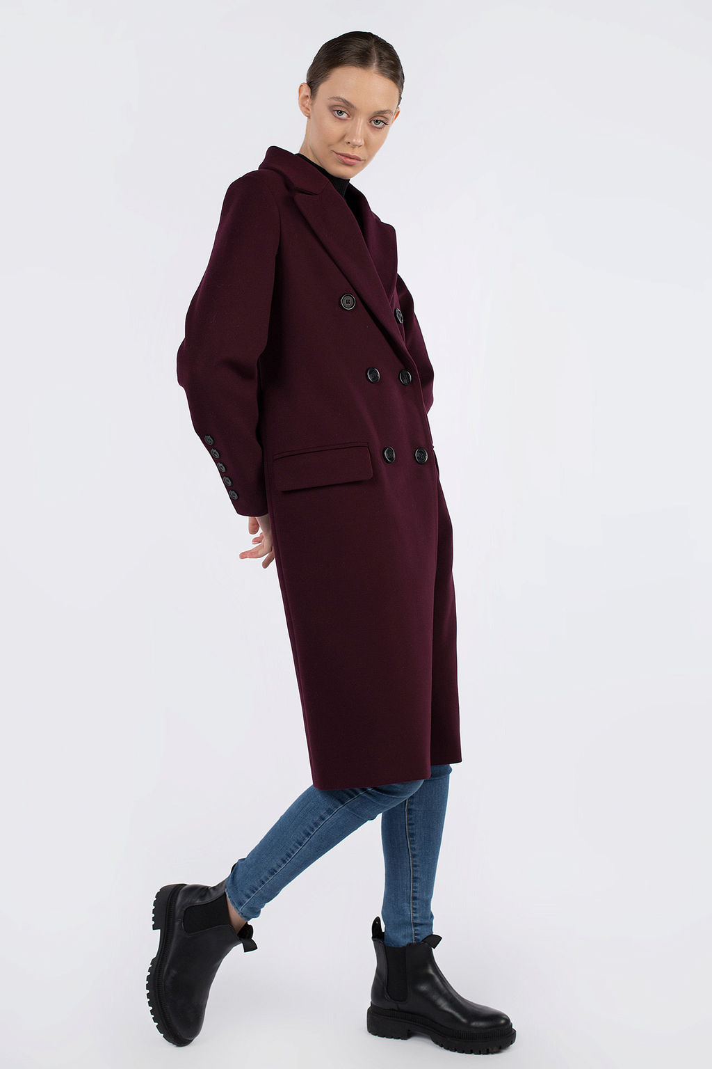 Пальто женское демисезонное - El podio фото 2