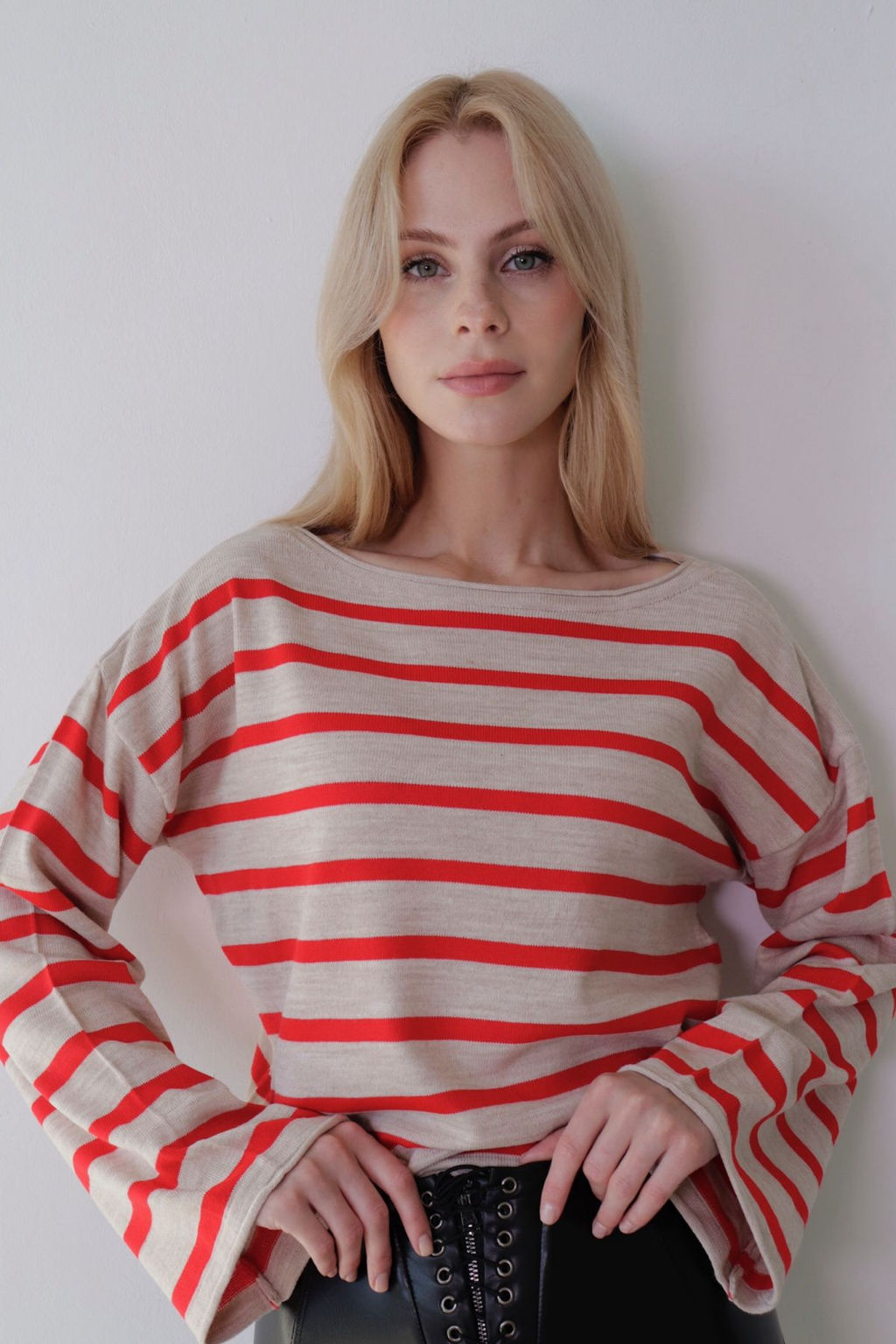 10695 Джемпер в полоску - Martichelli фото 18