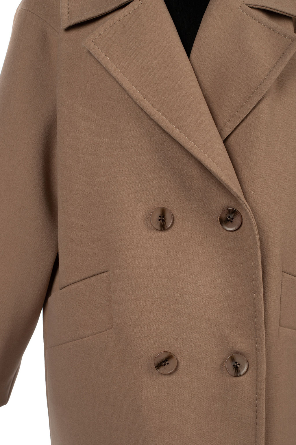 01-11894 Пальто женское демисезонное (пояс) - El podio фото 5