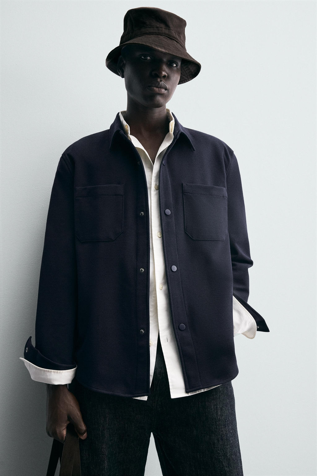 COMFORT TEXTURED OVERSHIRT - Zara фото 5
