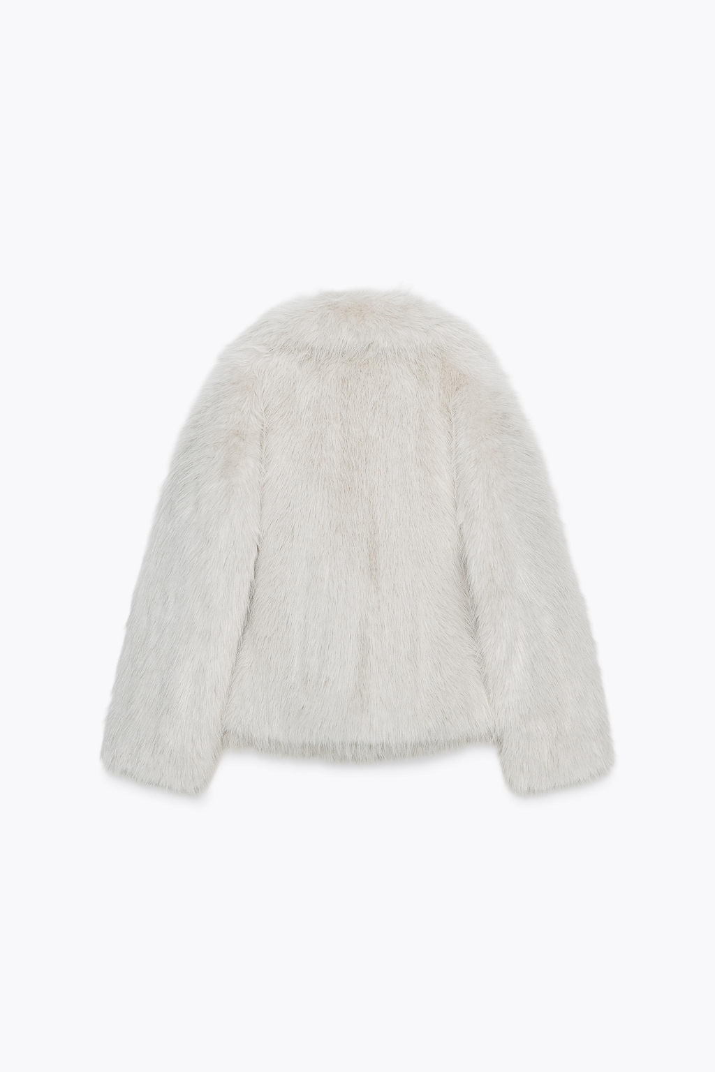 FAUX FUR JACKET ZW COLLECTION - Zara фото 5