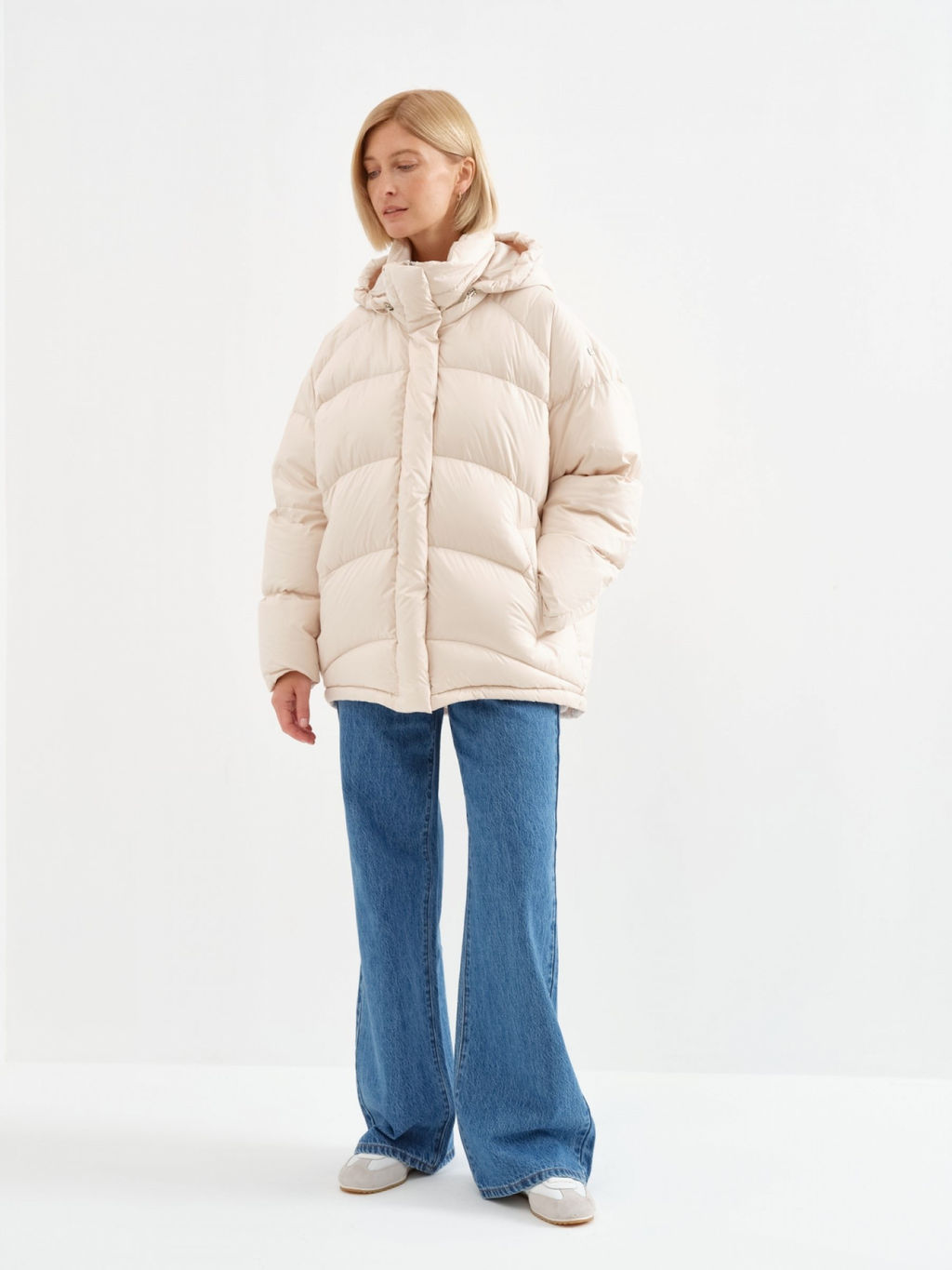 Conso/WDS 230507 - milk Пуховая куртка