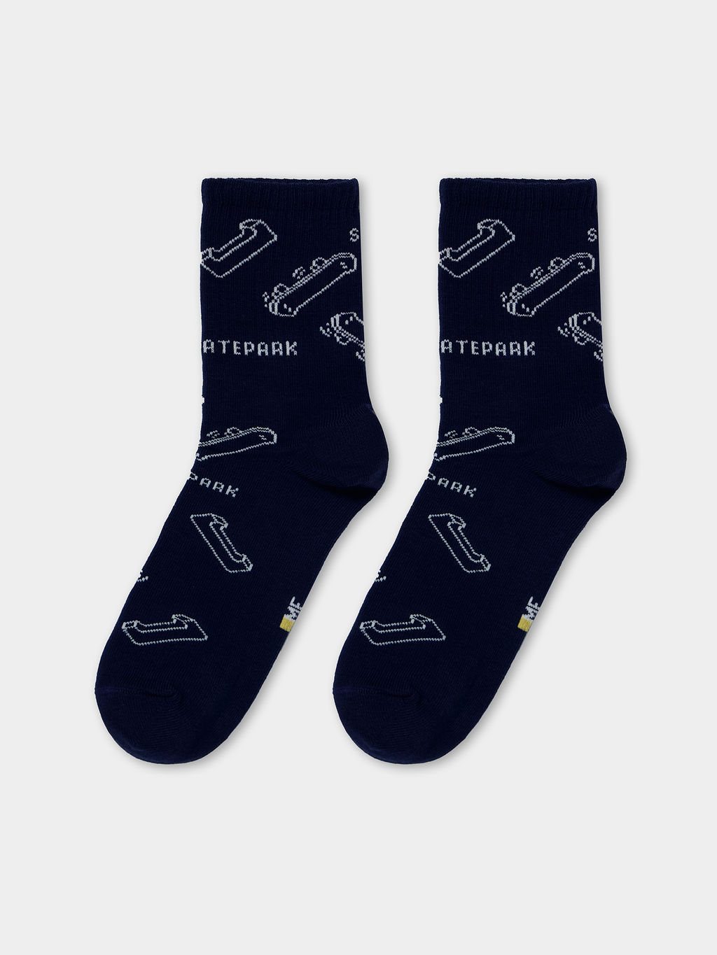 Цена за 5 пар! Носки детские с рисунком в виде скейтбордов - Mark formelle фото 3