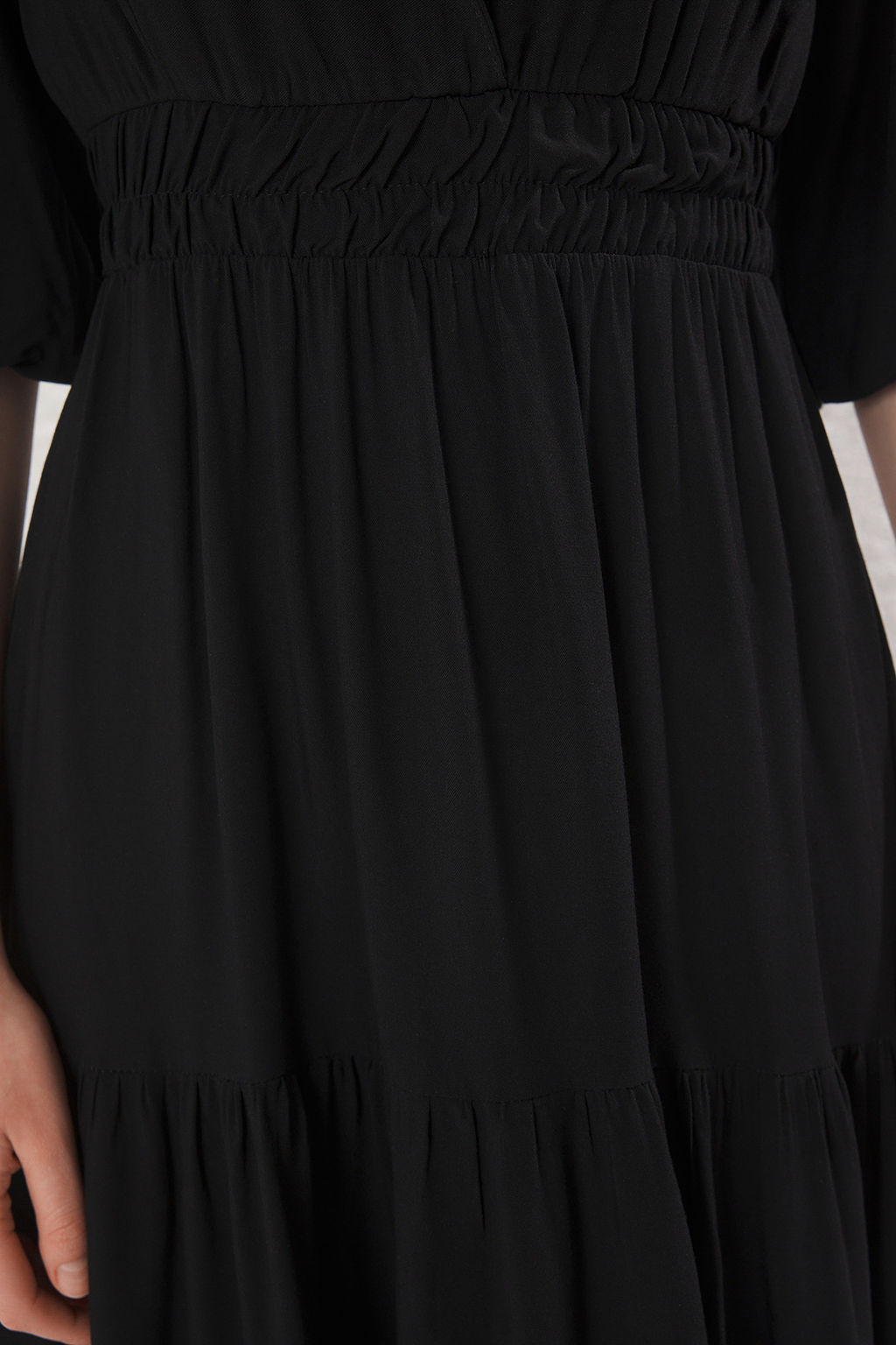 TRENDYOLMILLA Kiremit Duz Maxi Dokuma Elbise TWOSS25EL00776 фото 7