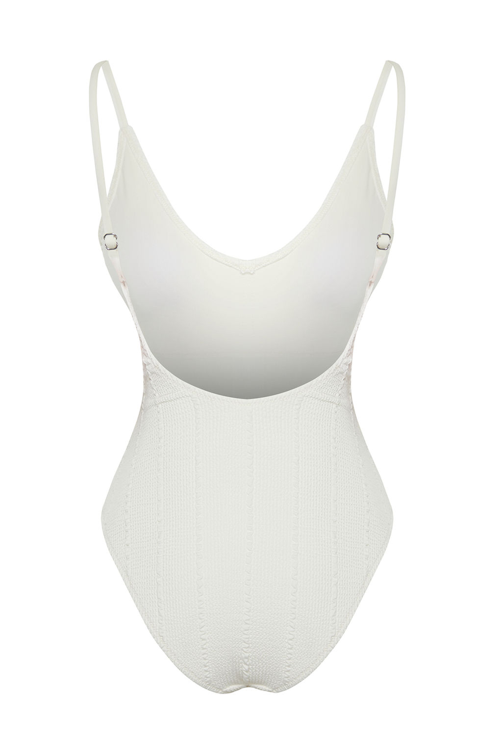 TRENDYOLMILLA Yesil V Yaka Dokulu Regular Mayo TBESS24MA00113  фото 9