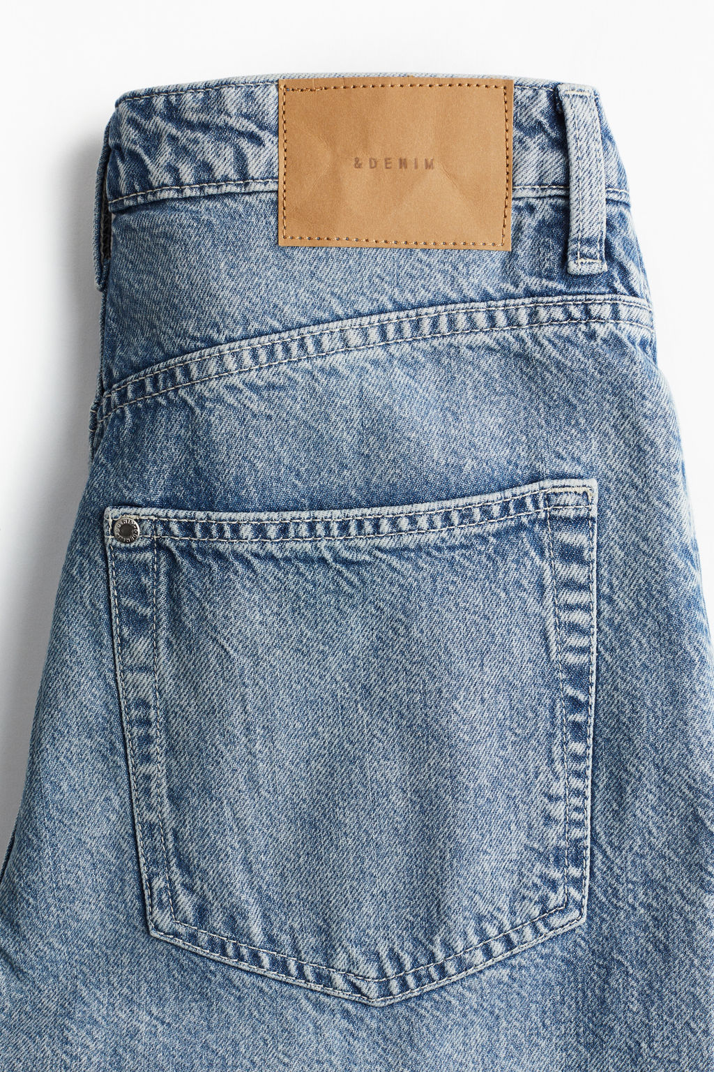Curvy Fit Baggy High Jeans - H&m фото 4