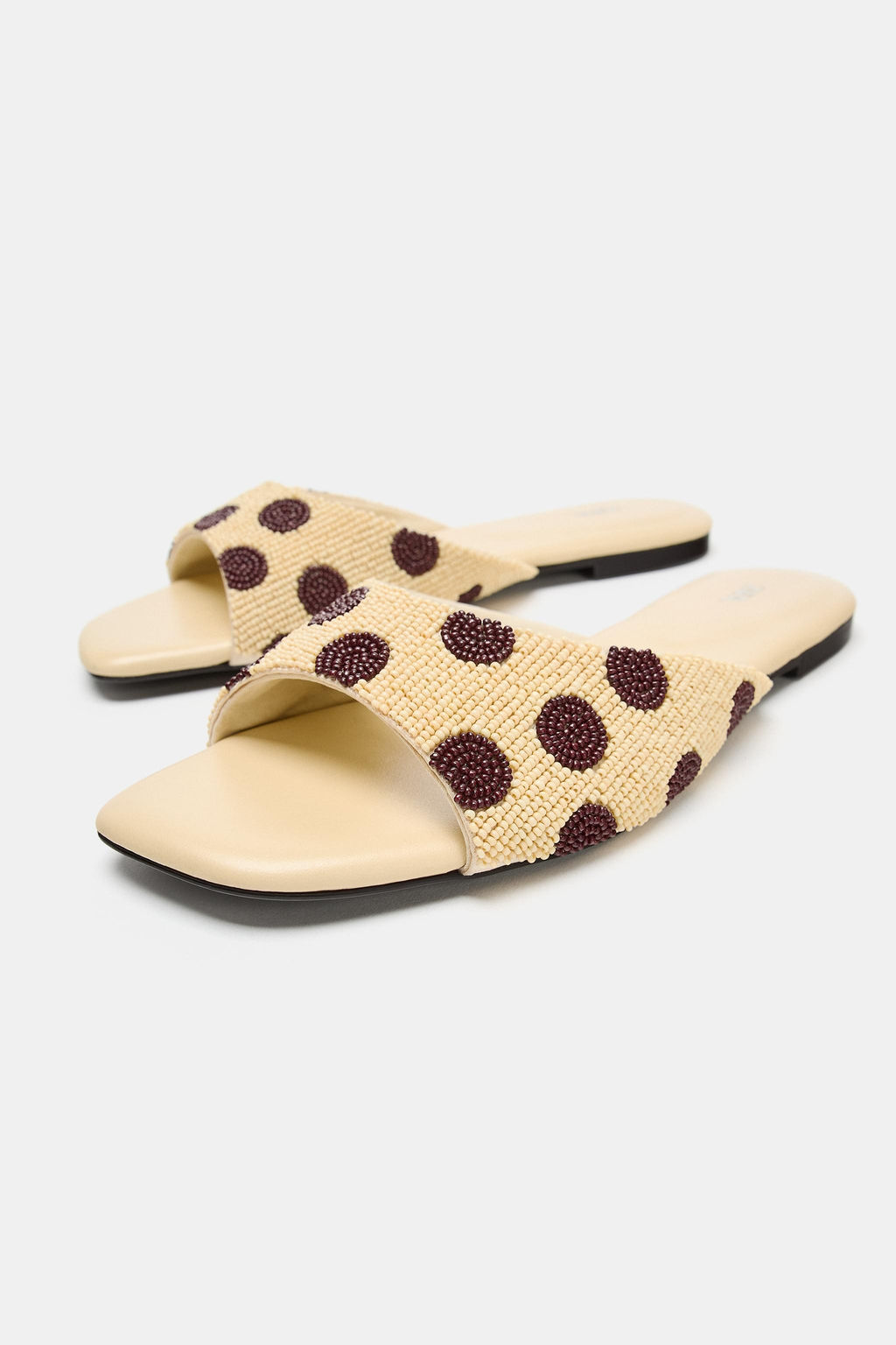 SANDALIA PLANA ESTAMPADA BEADS / Multicolor - Zara фото 5