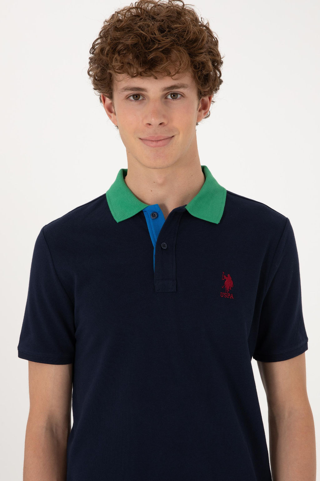 Erkek Regular Fit Polo Yaka Lacivert Ti__rt Sepette S_rpriz _ndirim - U.s. polo assn фото 2