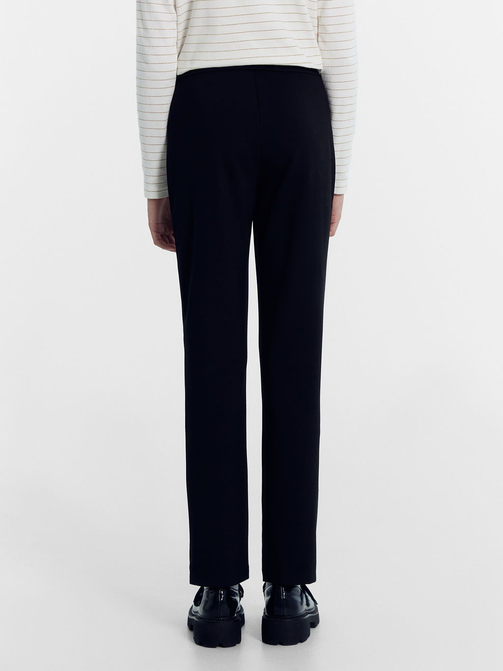 Классические брюки для девочек в черном цвете - Mark formelle фото 4