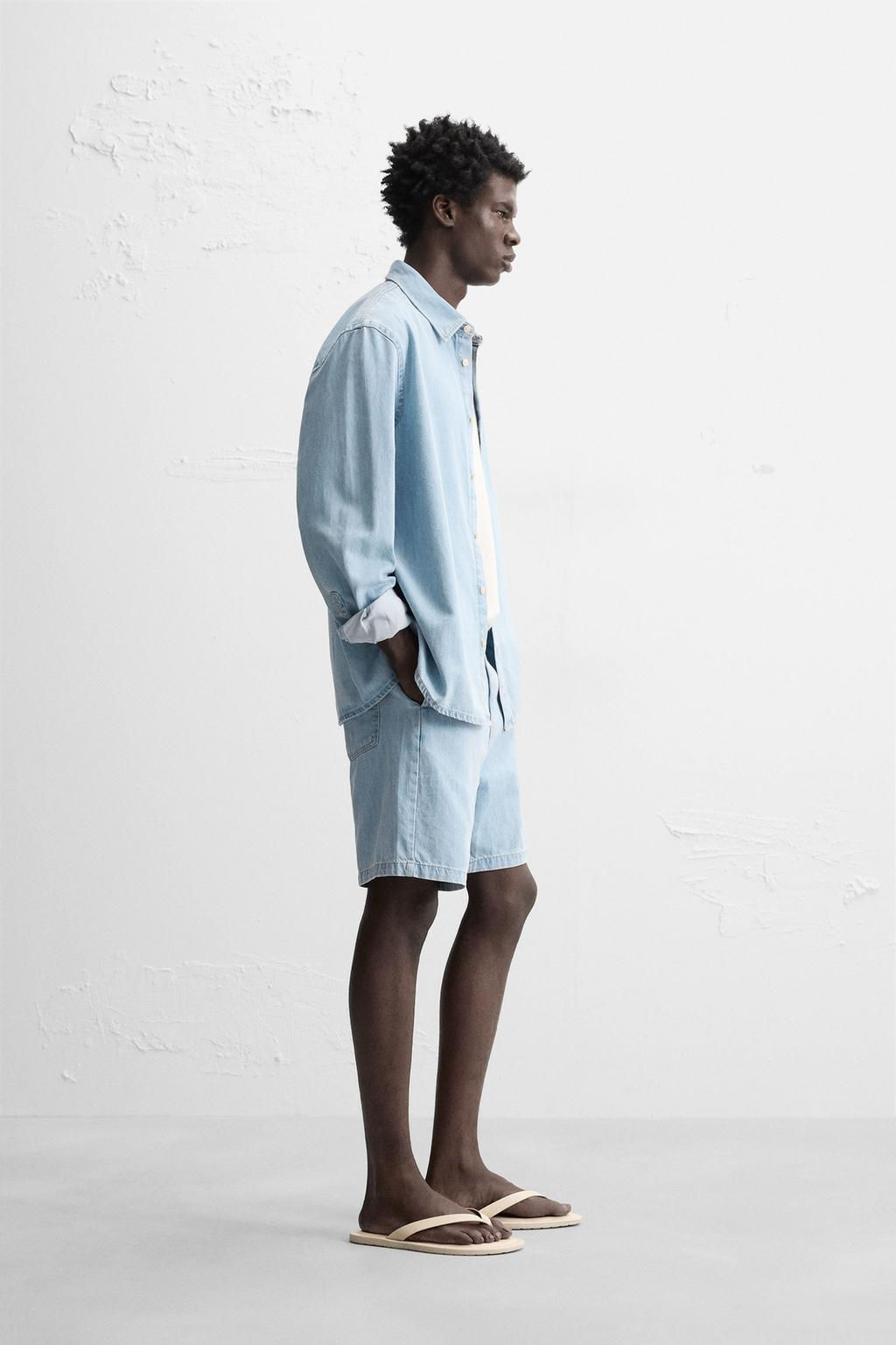 DENIM SHORTS - Zara фото 4