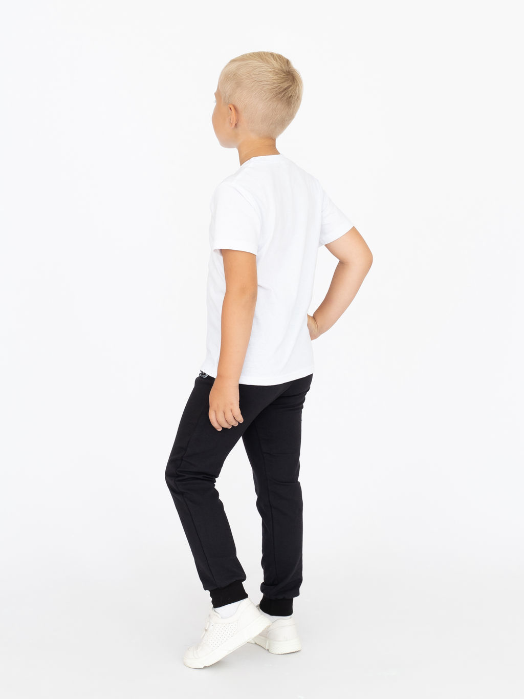 Брюки детские черные 446п (110, 60)