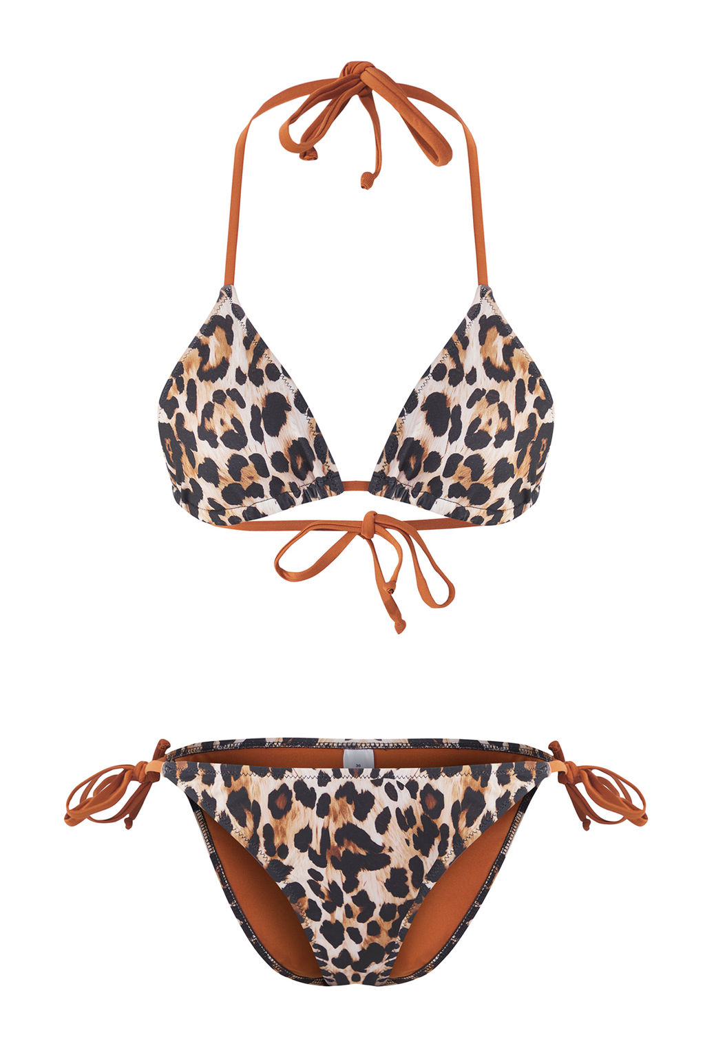 TRENDYOLMILLA Ekose Desenli Ucgen Normal Bel Bikini Tak?m? TBESS25BT00183  фото 22