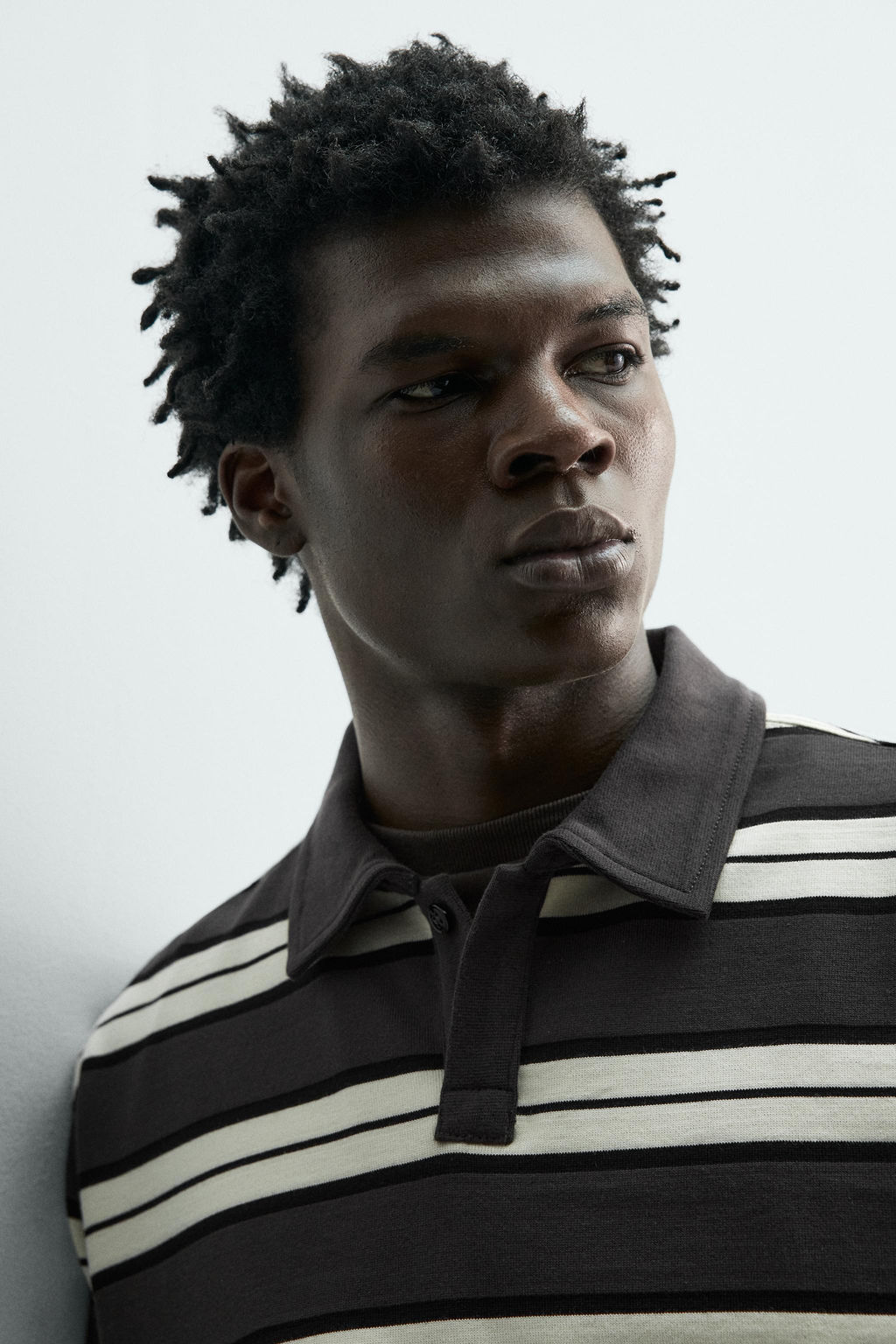 REGULAR FIT STRIPED POLO SHIRT - Zara фото 13