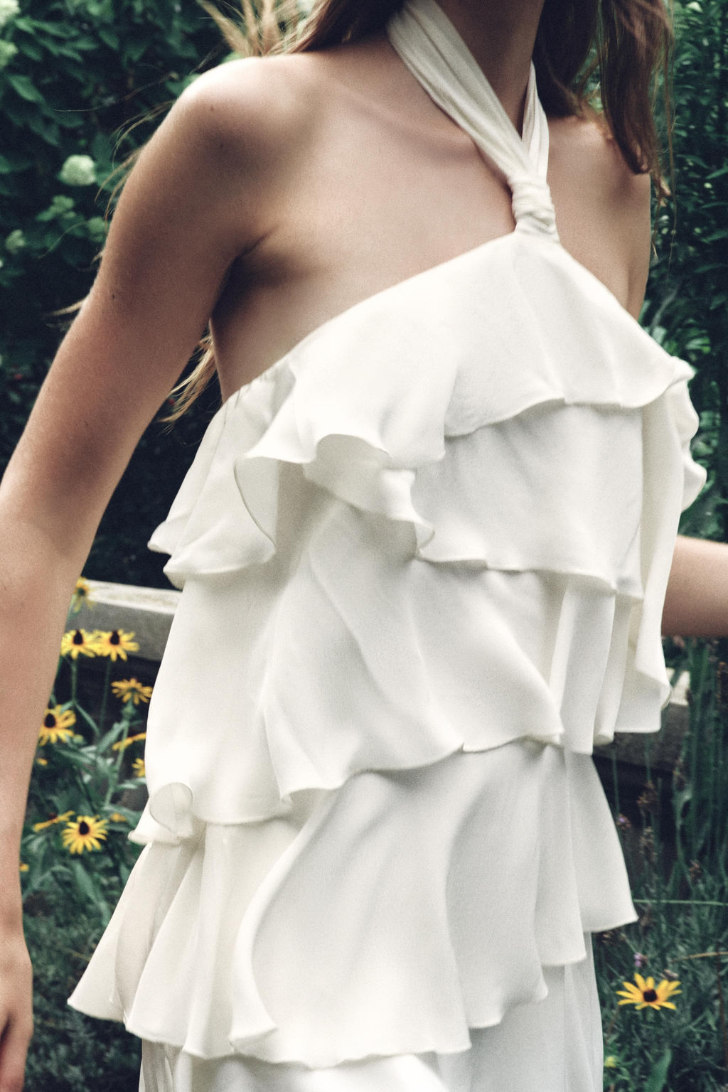 RUFFLED MINI DRESS - Zara фото 8