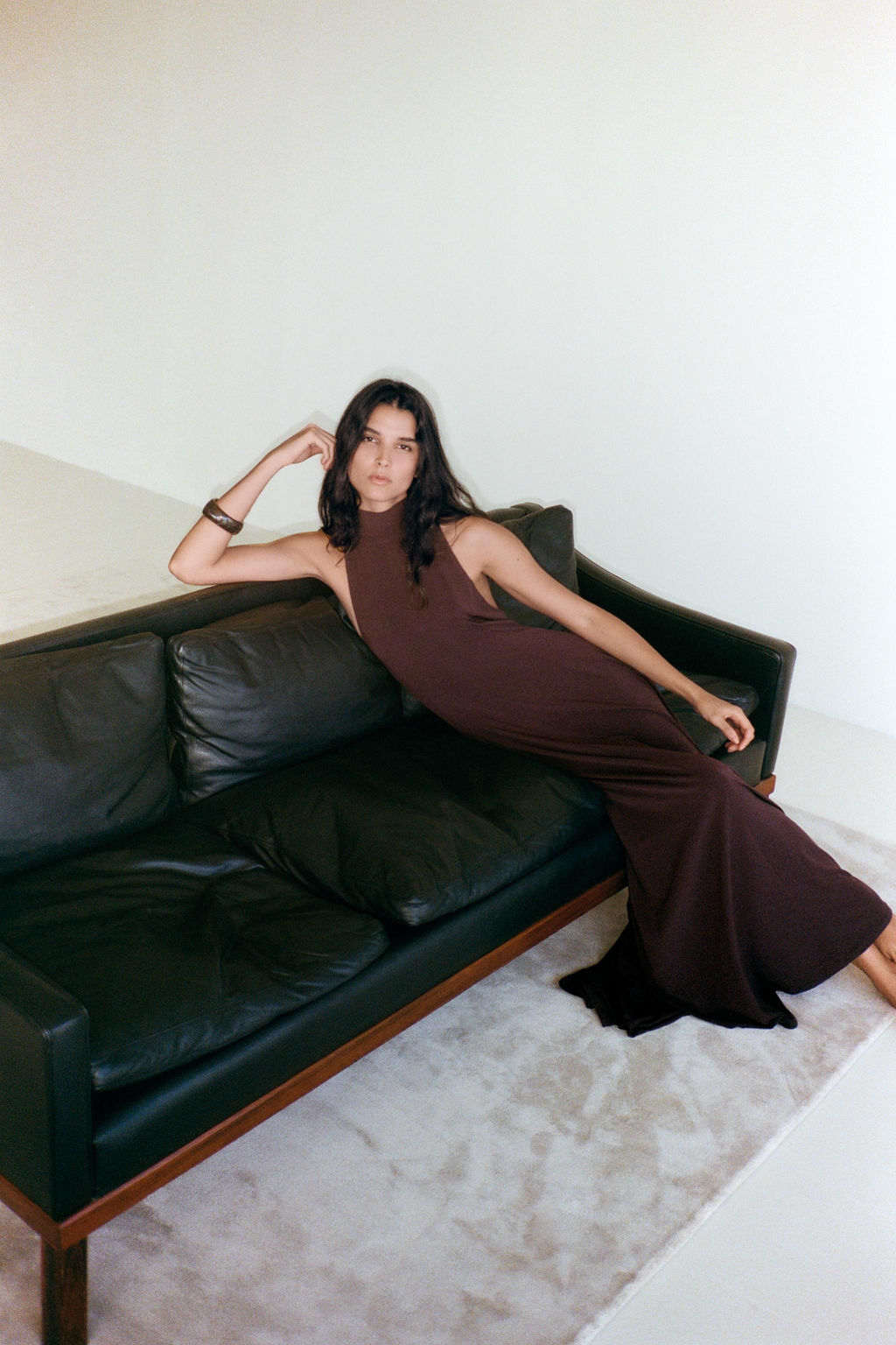 LONG OPEN BACK DRESS - Zara фото 2