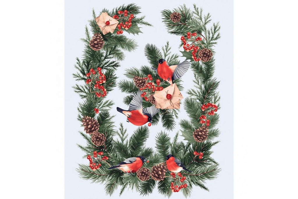 Набор вафельных полотенец Купон в коробке ВК 761 Тейково (29280-1) 3 шт.