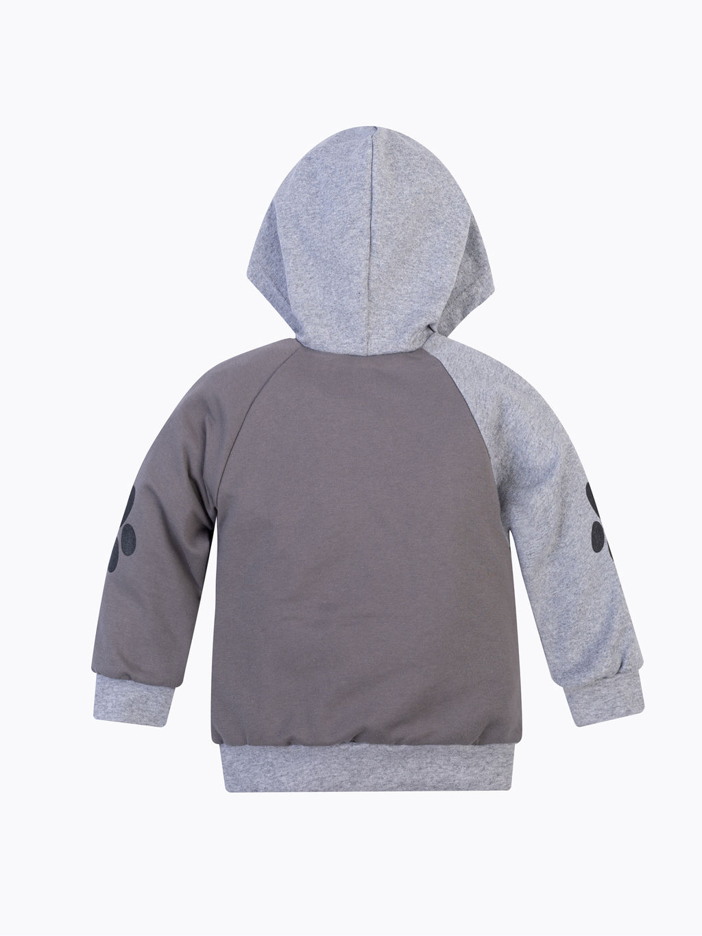 Костюм детский серыймеланж панда