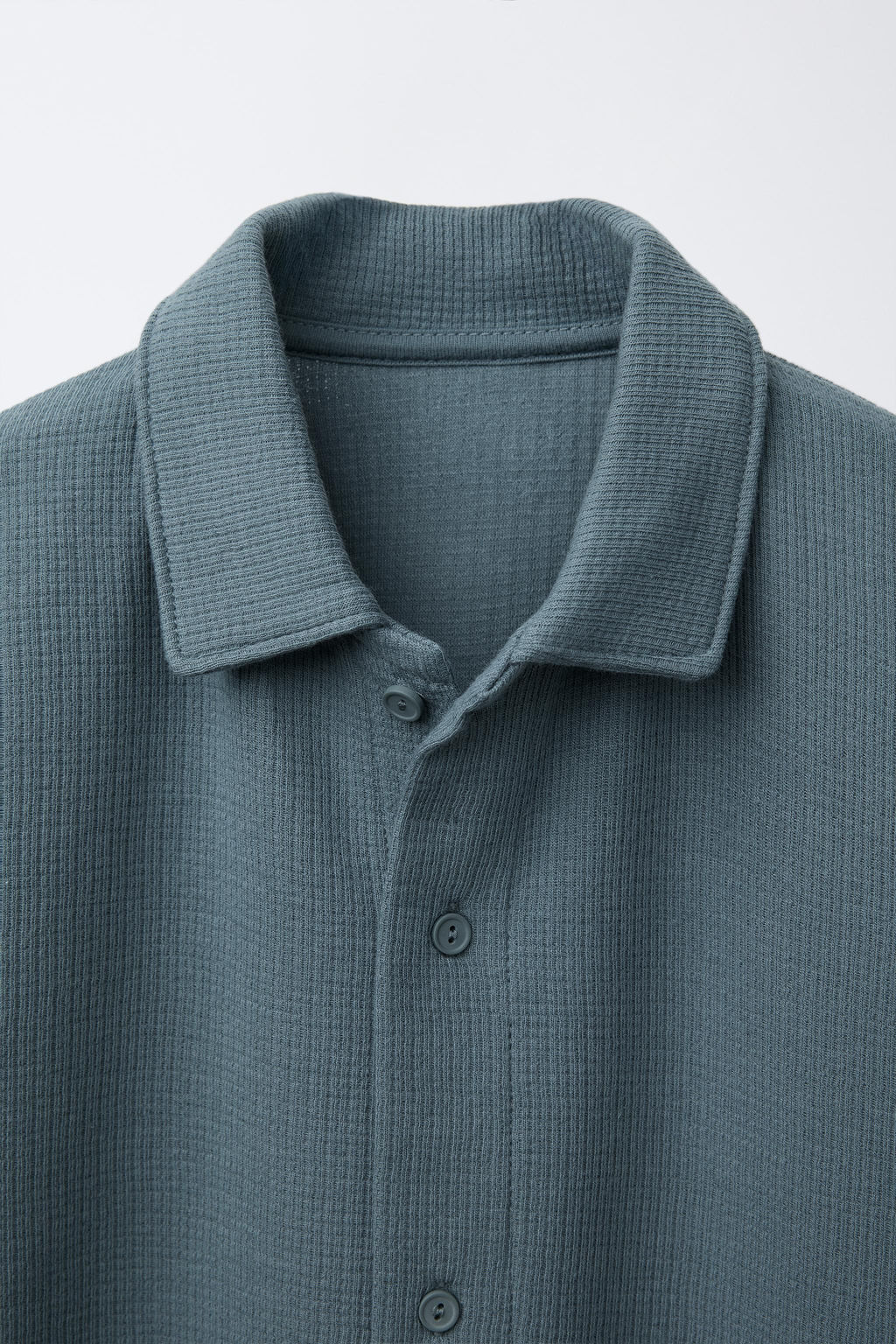 TEXTURED KNIT SHIRT - Zara фото 3
