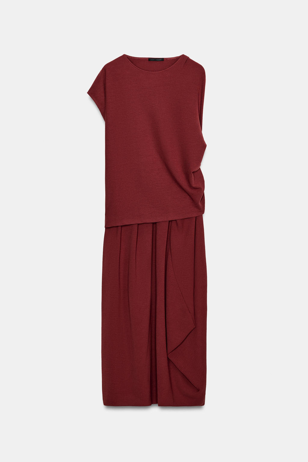 ASYMMETRIC LONG DRESS - Zara фото 8