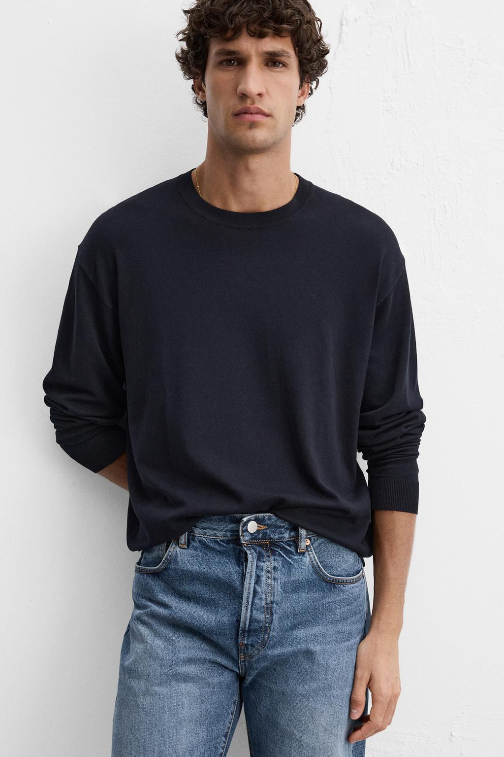 BASIC VISCOSE BLEND SWEATER - Zara фото 14