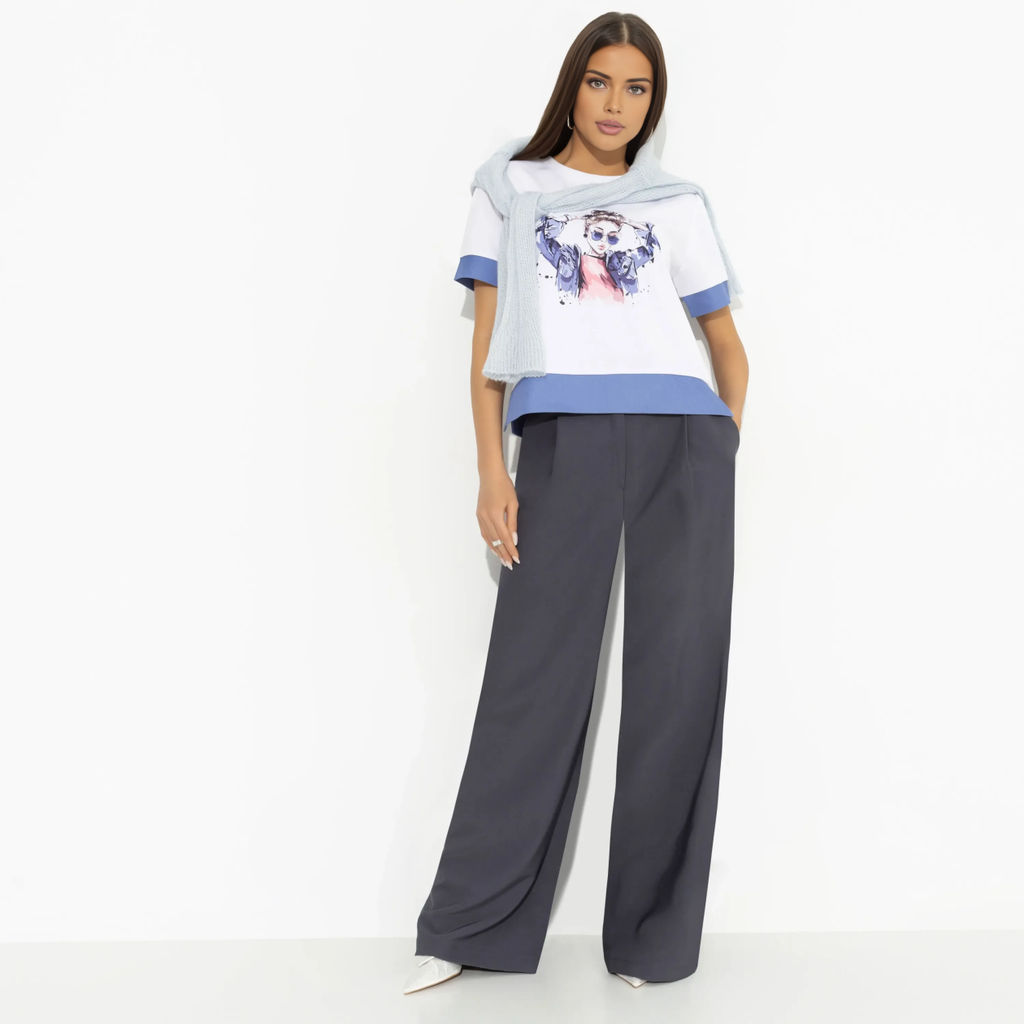 Футболка свободного кроя, Только комплименты (girl) - Charutti фото 6