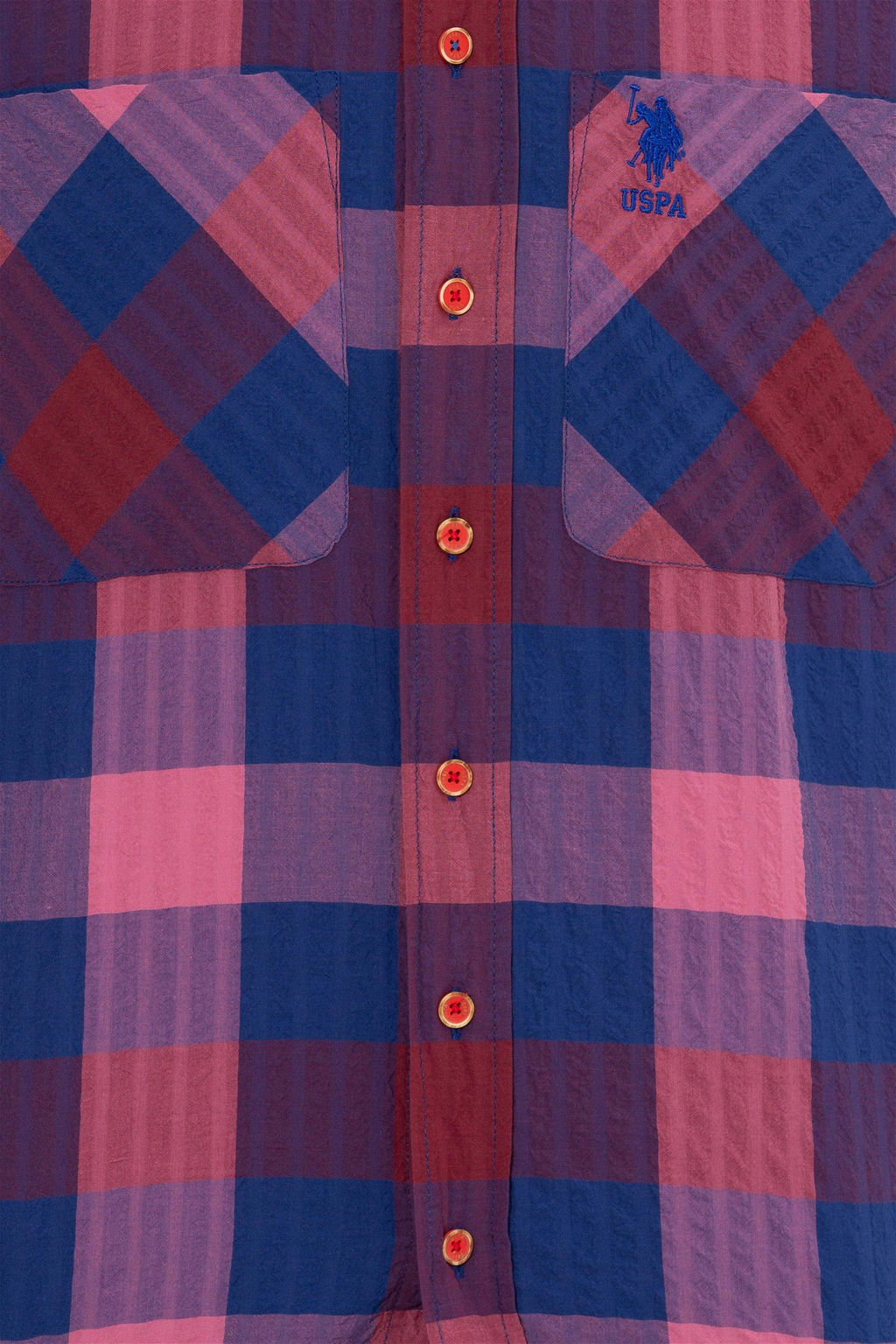 U. S. Polo Assn Мужская красная рубашка с длинным рукавом - U.s. polo assn фото 12