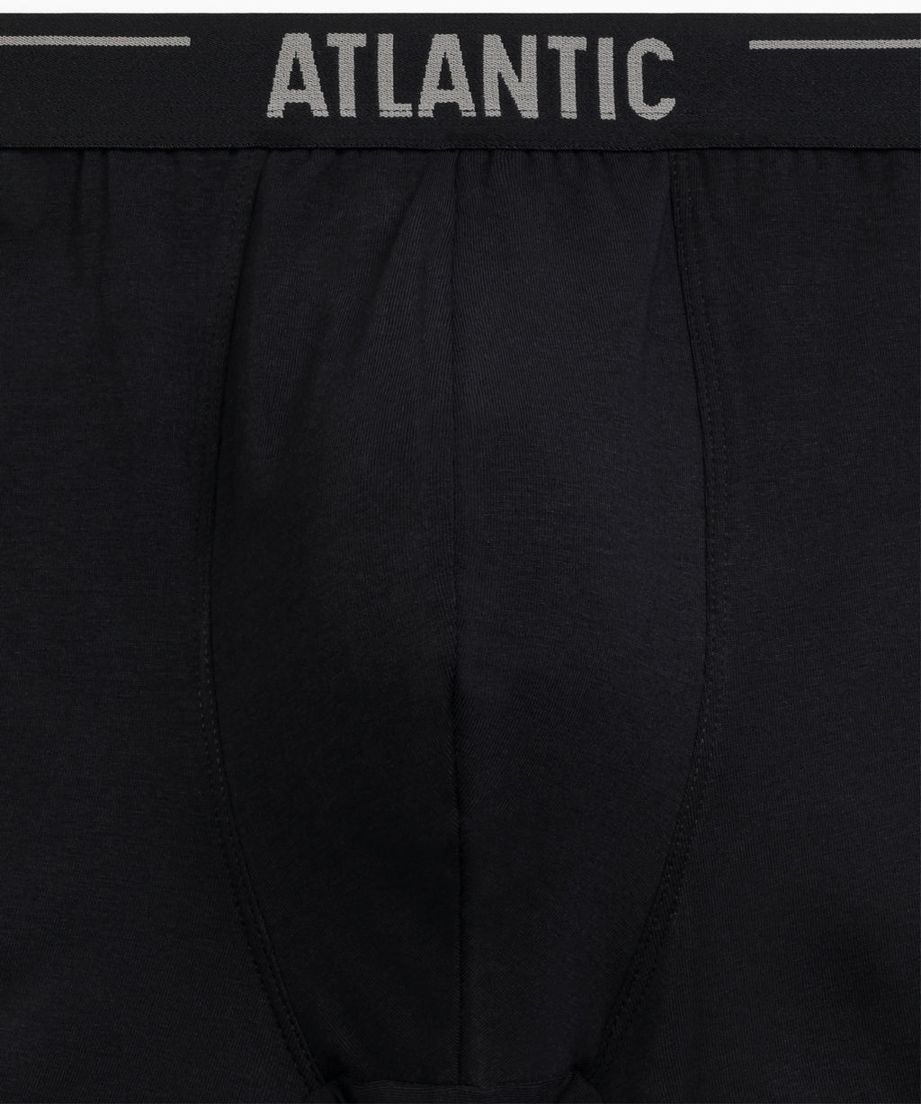 ATLANTIC 3MH-011 Трусы шорты Solid - набор (3 шт.) темно-фиолетовый + черный + темный хаки  фото 6