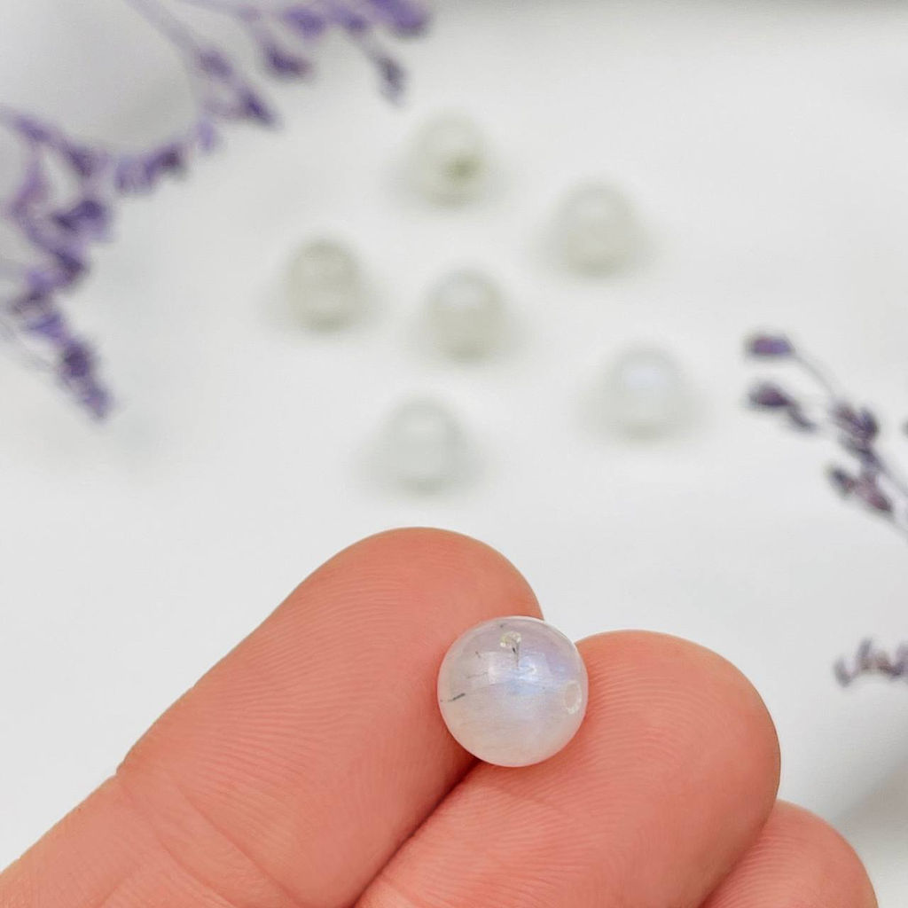 Бусины для украшений из Лунного камня (10 шт)