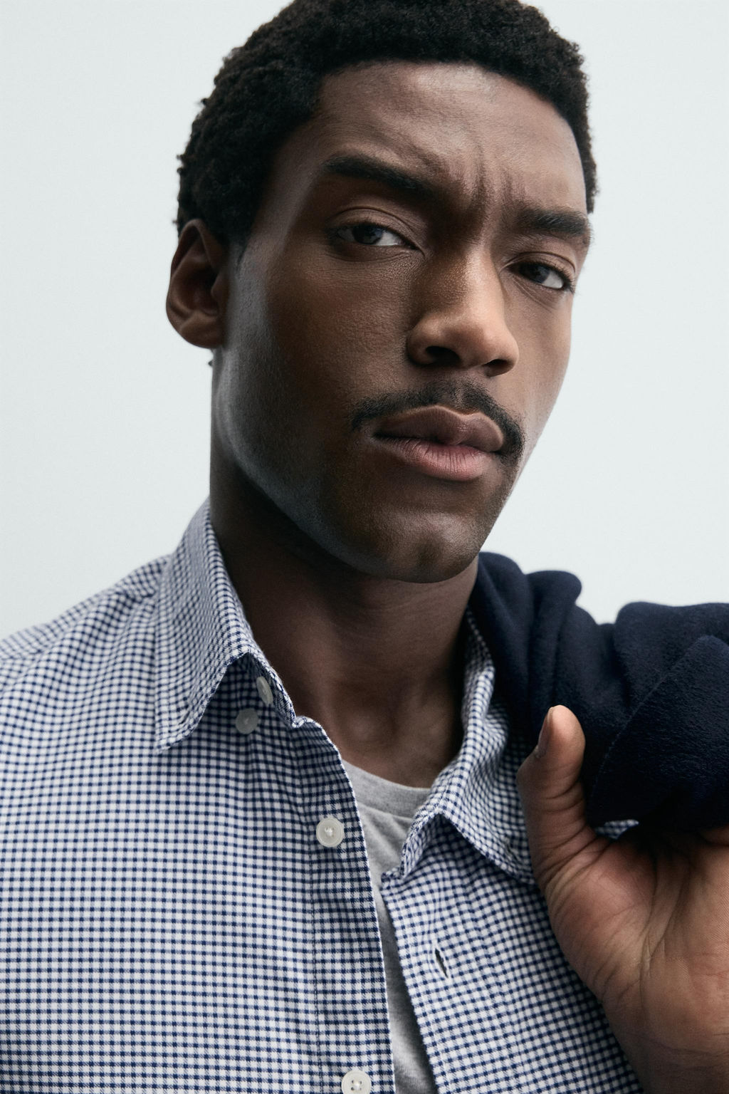 TEXTURED CHECK SHIRT - Zara фото 8