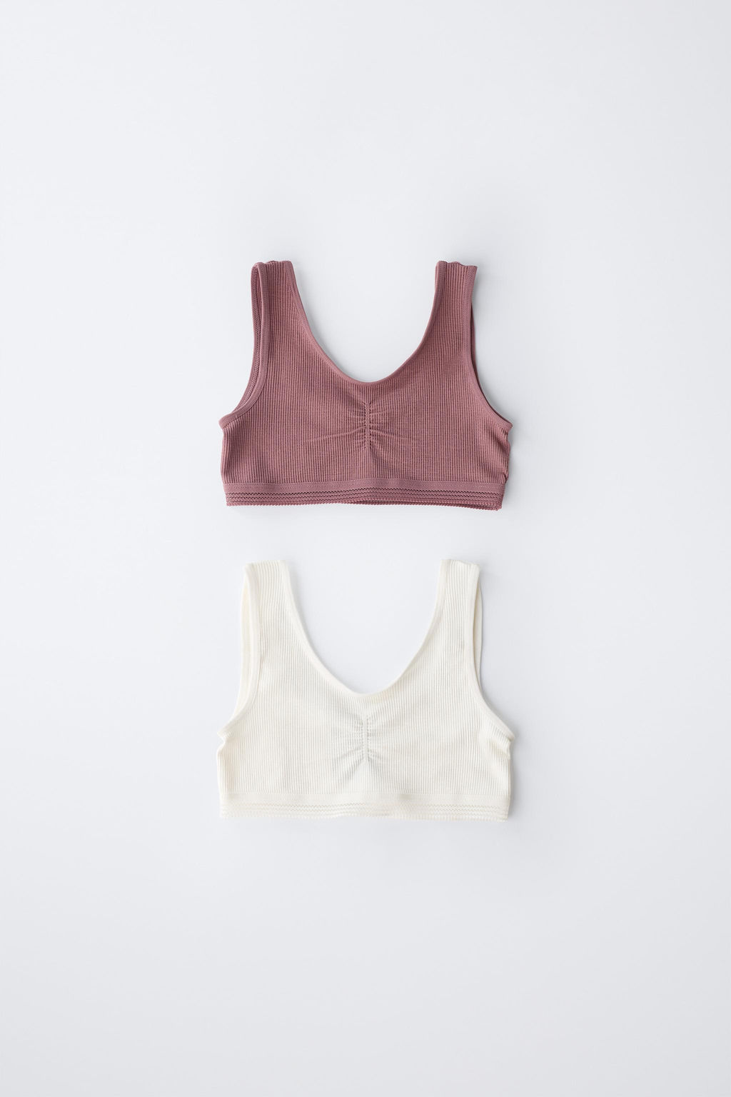 AGES 8-14 / TWO-PACK OF SEAMLESS TOPS - Zara фото 5